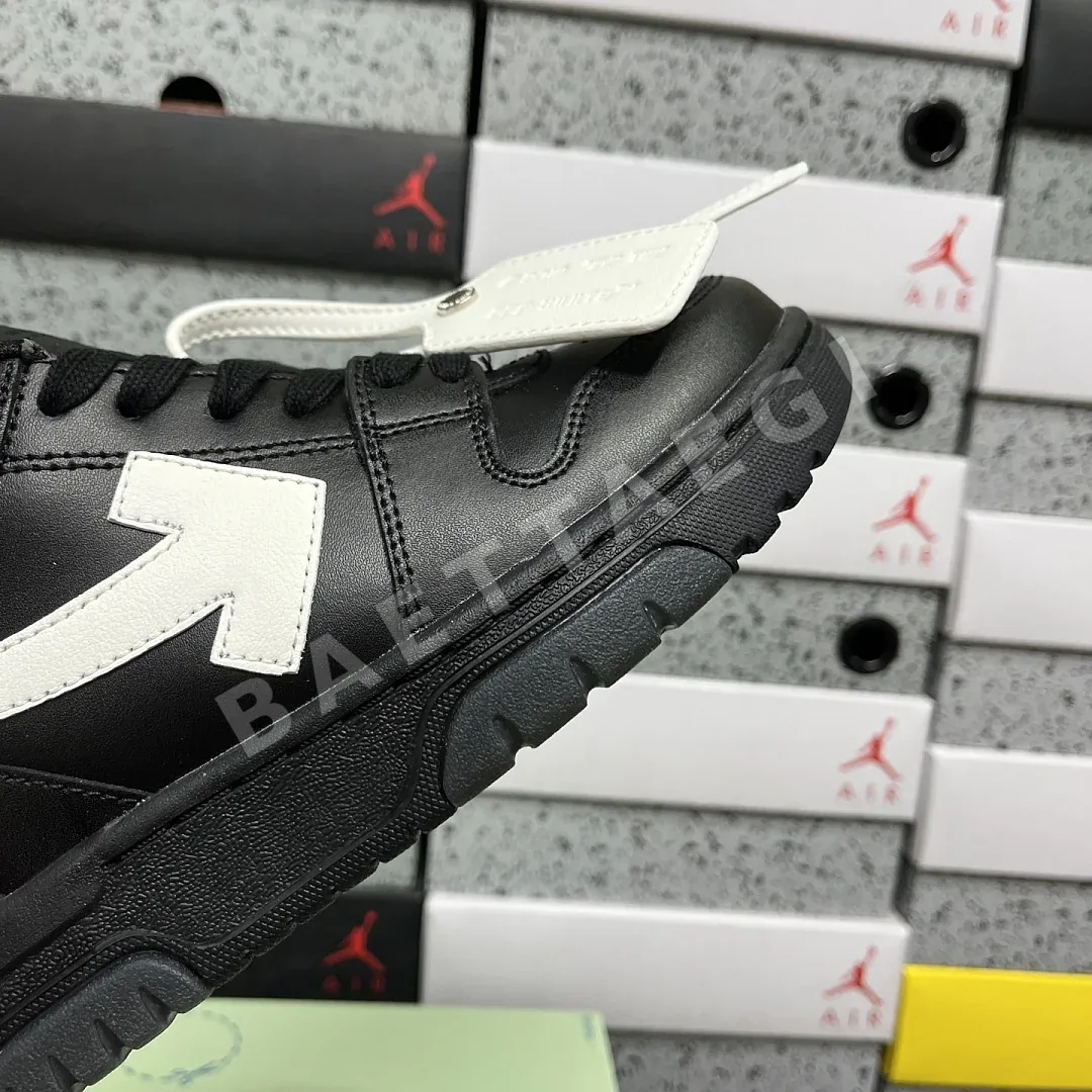 오프화이트 [YC/3A] 아웃 오브 오피스 OOO 로우 탑스 블랙 화이트 202436 Off White Out Of Office OOO Low 상세 이미지 8
