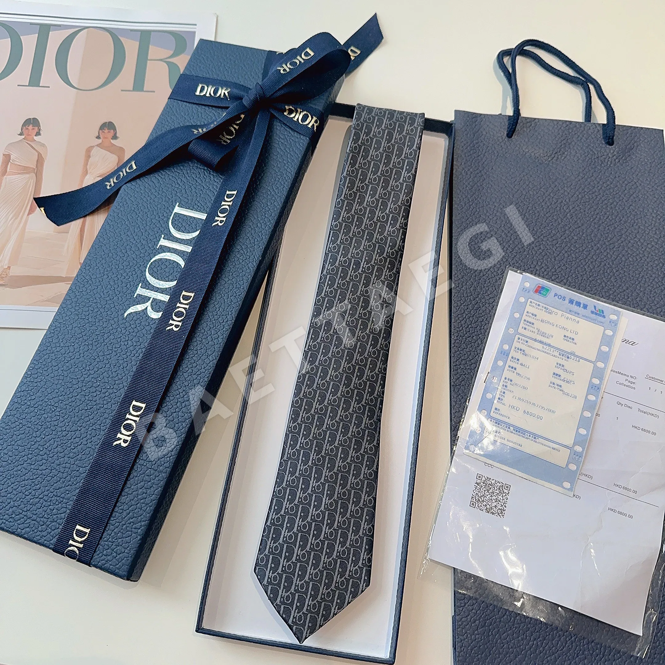 디올 넥타이 89584 Dior Accessories 상세 이미지 11