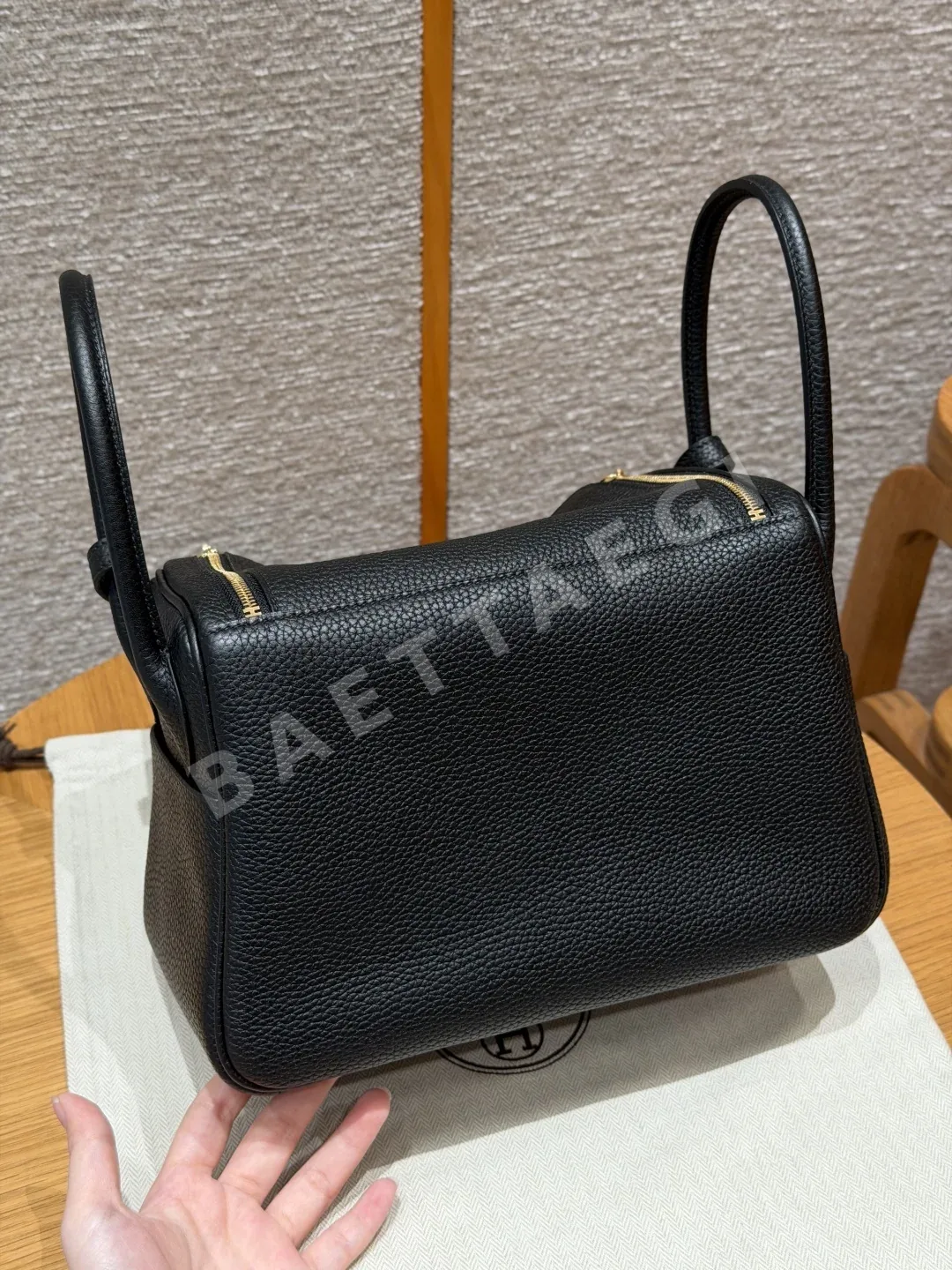 에르메스 린디 26 블랙 가방 상세 이미지 2