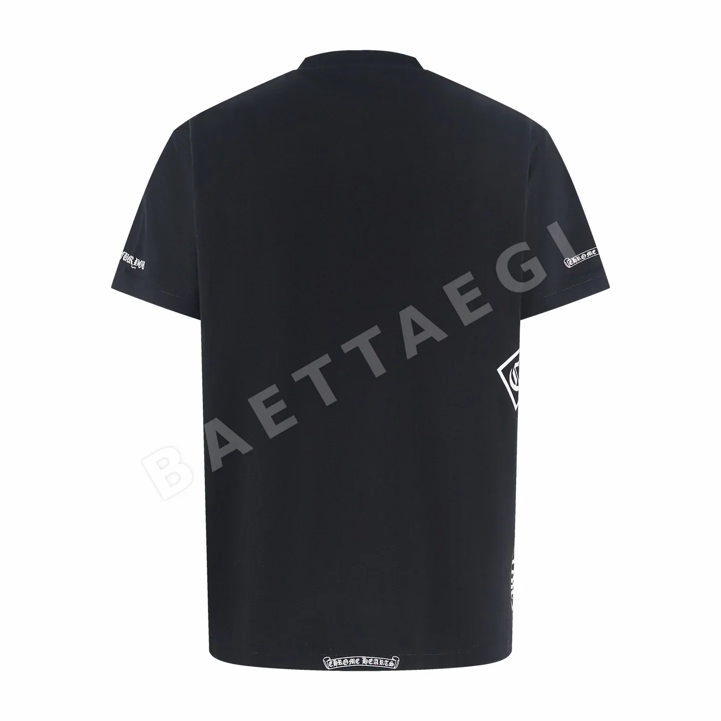 크롬하츠 사이드 레터 프린트 반팔 티셔츠 139381