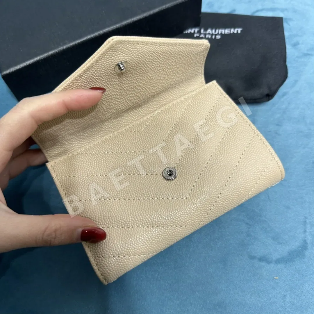 생로랑 캐비어 가죽 YSL 로고 지갑 상세 이미지 6