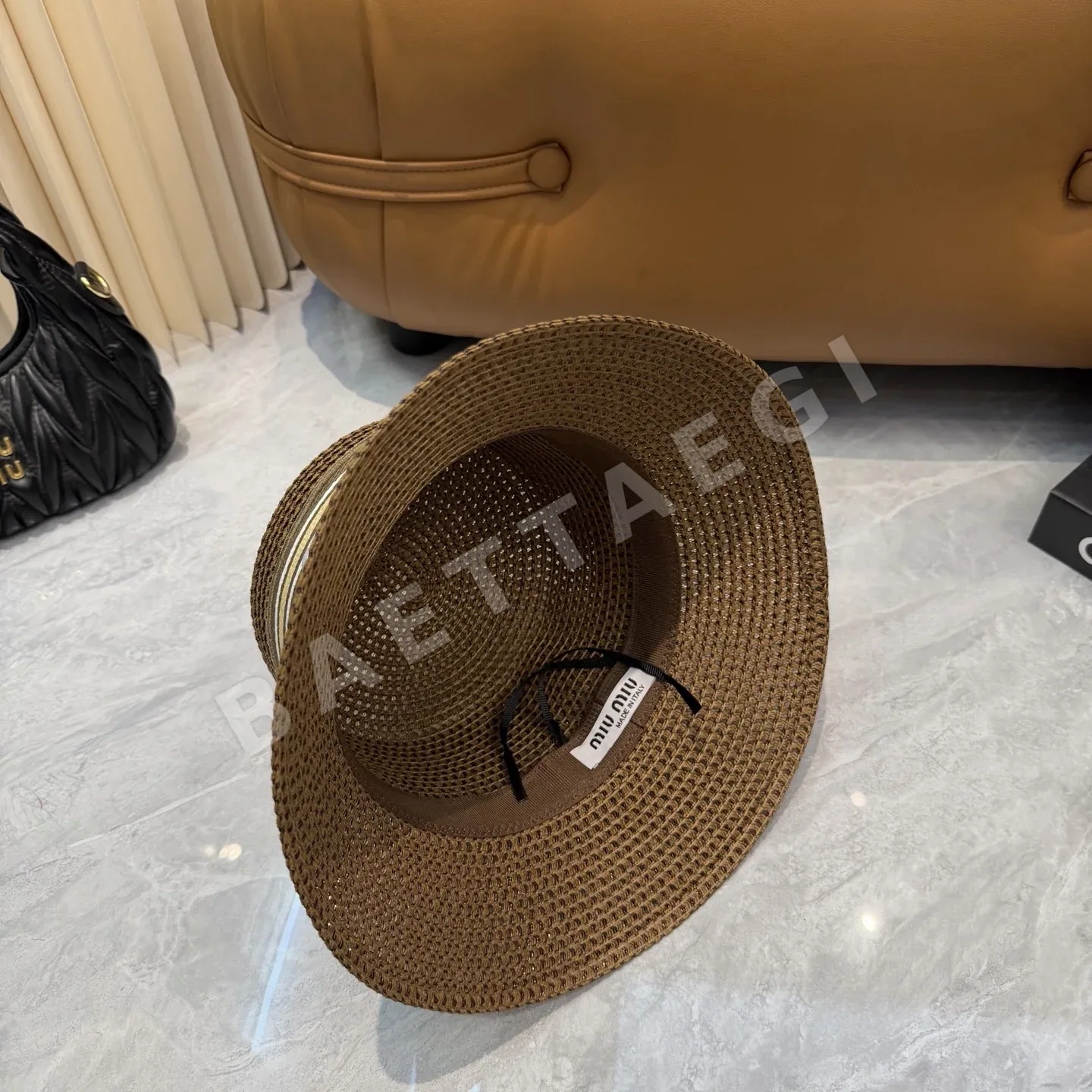 미우미우 모자 80736 Miu Miu Cap 상세 이미지 4