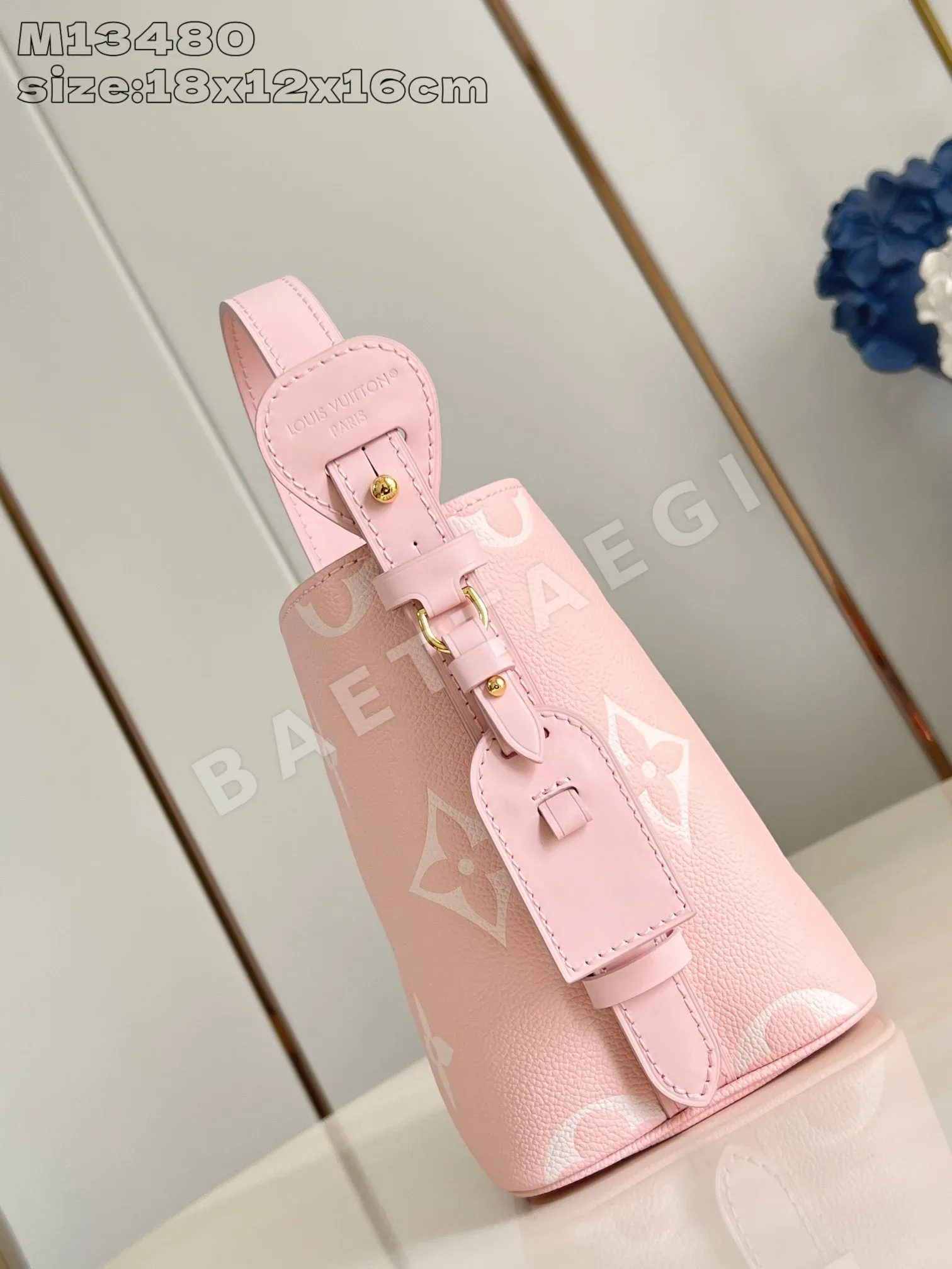 루이비통 모노그램 앙프렝뜨 BB 핑크 핸드백 M13480 상세 이미지 4