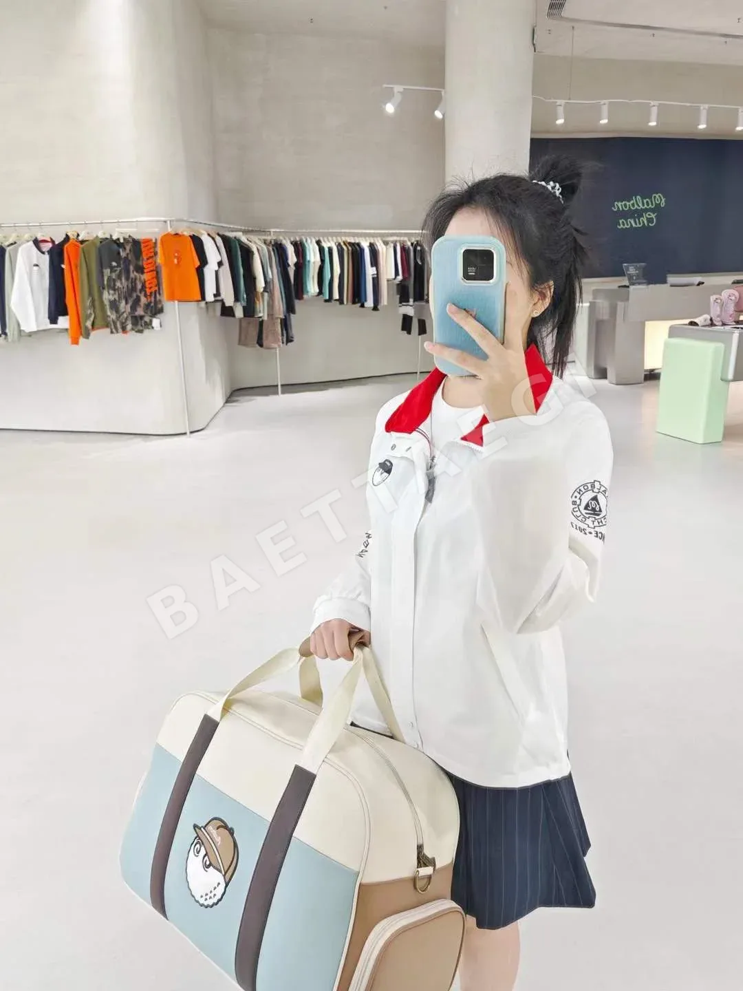 말본 여성 자외선차단 방풍 재킷 상세 이미지 5