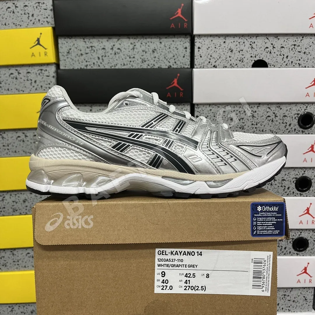 아식스 [ZC] 젤 카야노 14 1203A537-110 200324 Asics Gel-Kayano 14 White Graphite Grey