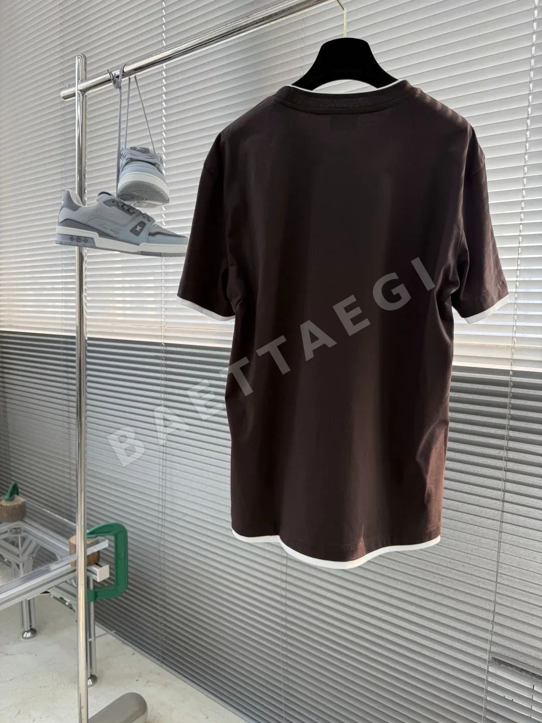 브리오니 텐셀 코튼 남성 반팔 티셔츠 상세 이미지 8