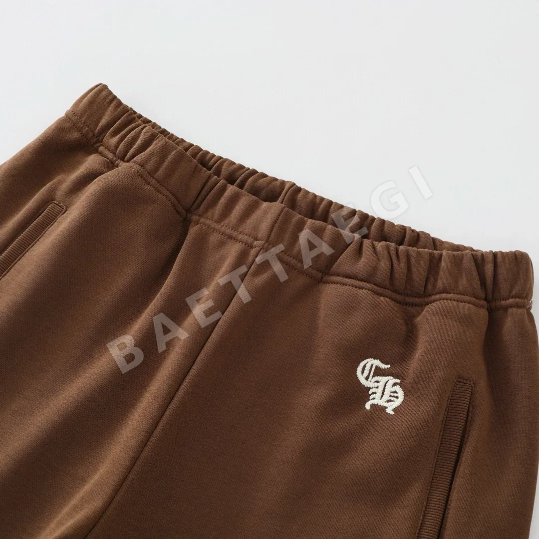 크롬하츠 자수 유니섹스 남성 반바지 상세 이미지 2