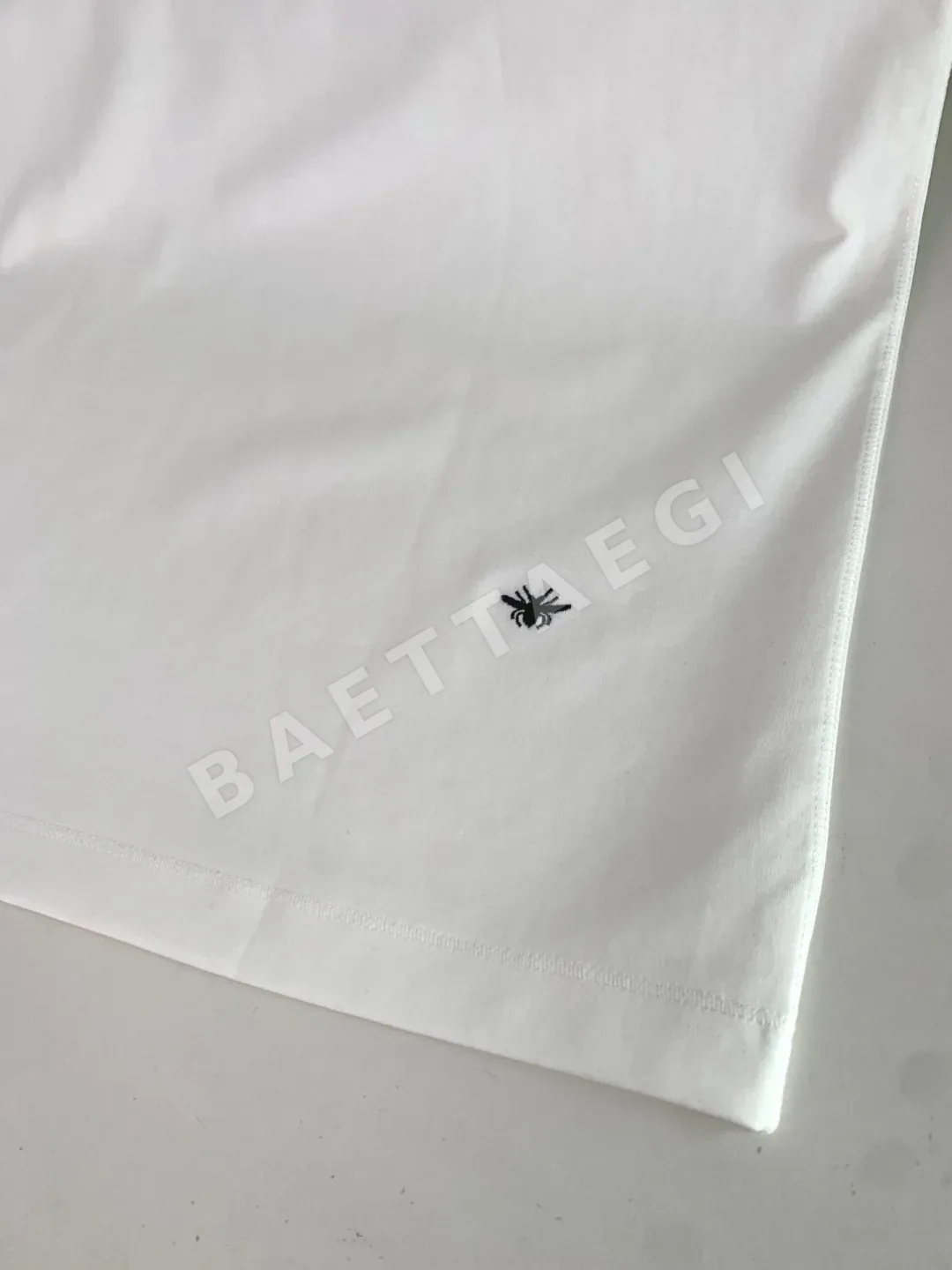 디올 로고 자수 라운드넥 남성 반팔 티셔츠 상세 이미지 8
