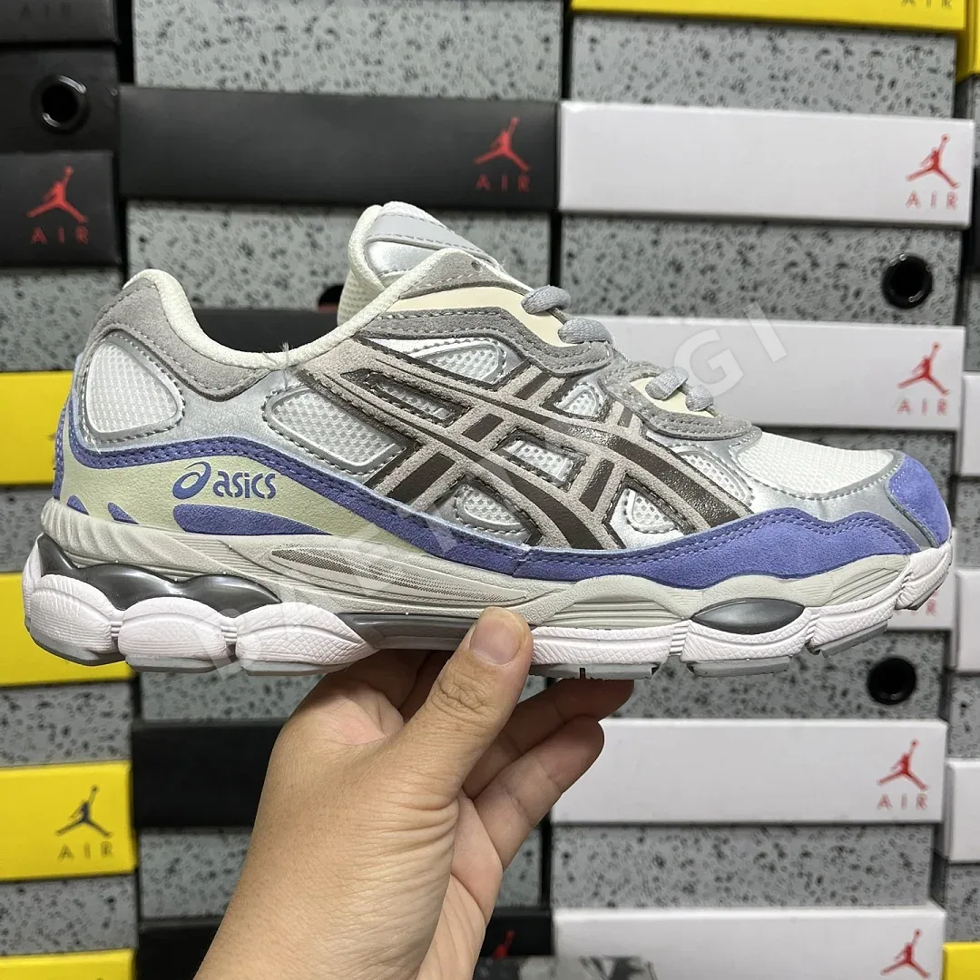 아식스 [RT] 젤 NYC 1203A953-100 200356 Asics Gel-NYC Cream Cloud Grey Blue 상세 이미지 10