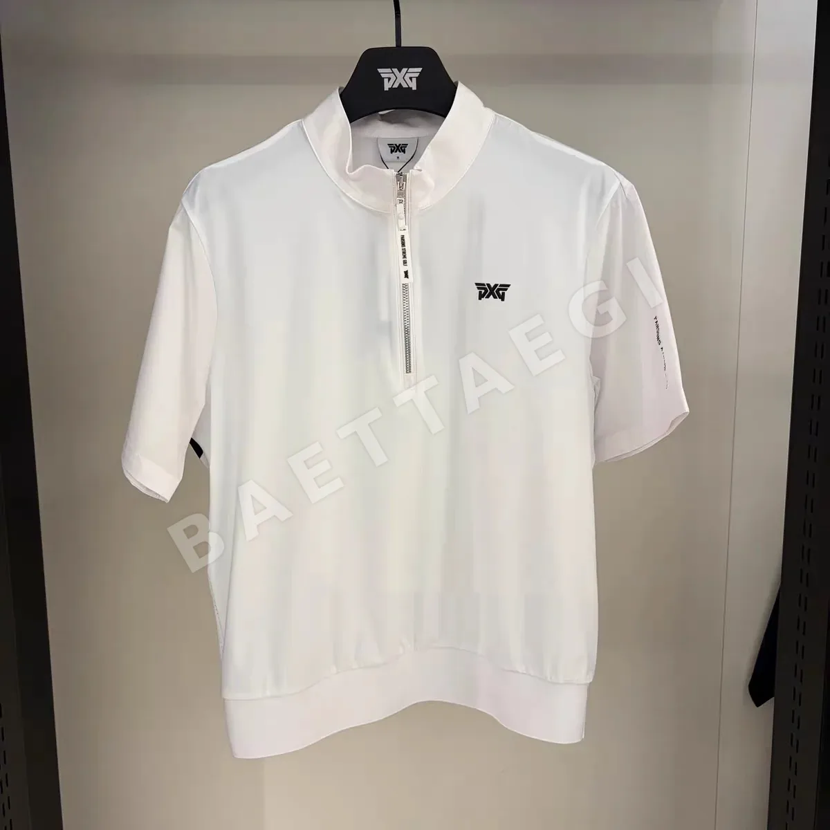 PXG 여성 레터 반팔 탑 상세 이미지 5