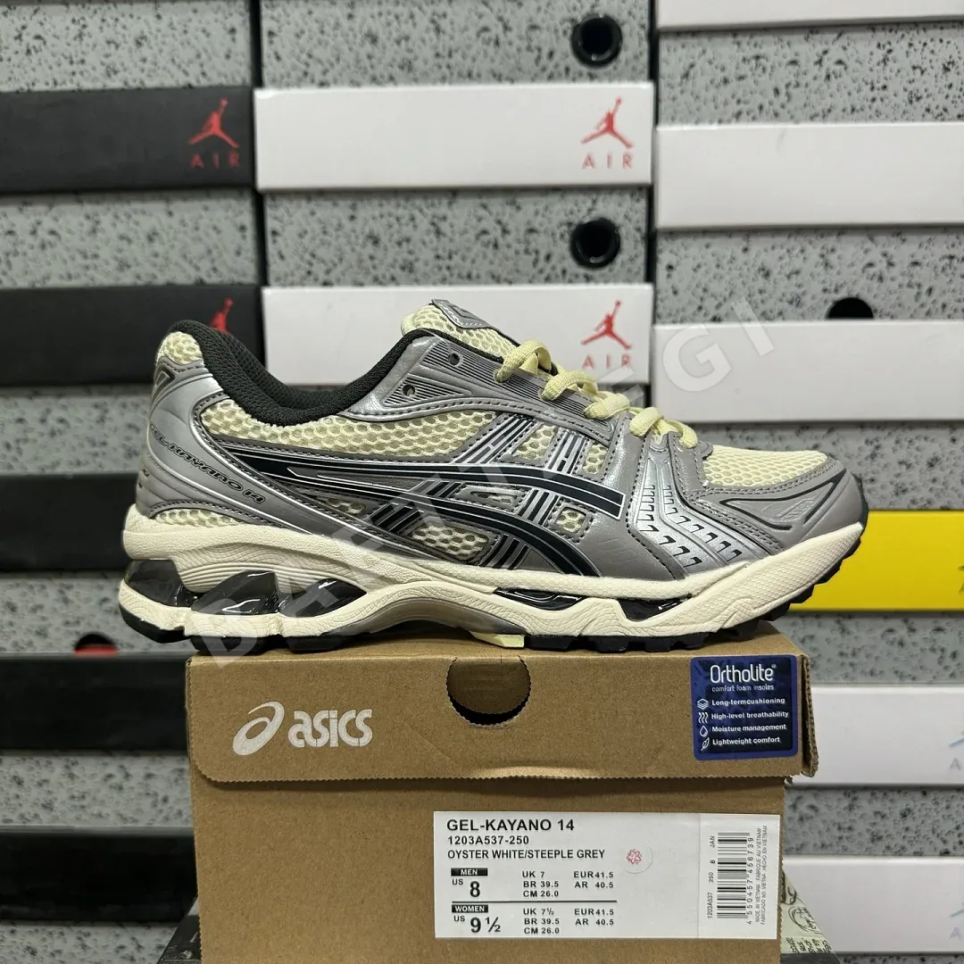아식스 [LZ] 젤 카야노 14 1203A537-250 200558 Asics Gel-Kayano 14 Oyster White Steeple