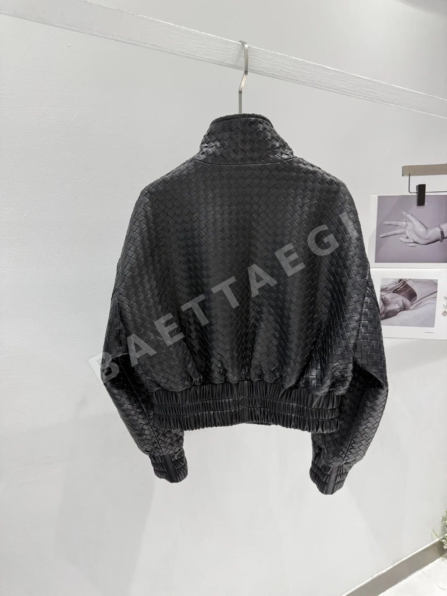 보테가베네타 꼬임 가죽 여성 자켓 상세 이미지 7