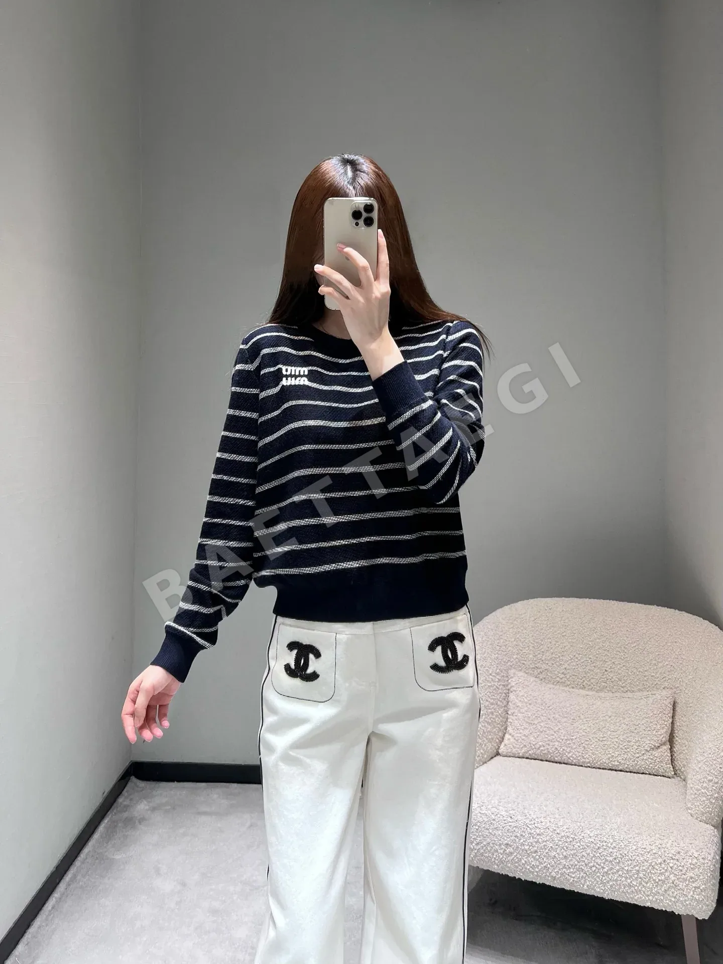 미우미우 여성 니트 97285 Miu Miu Knit