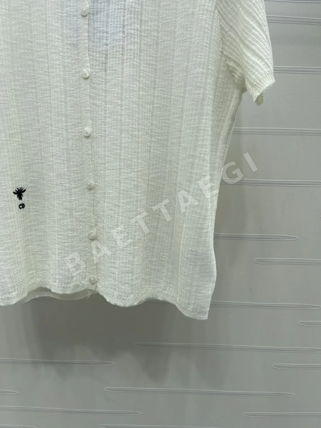 디올 여성 캐미솔 카디건 투피스 세트 반팔 상세 이미지 6