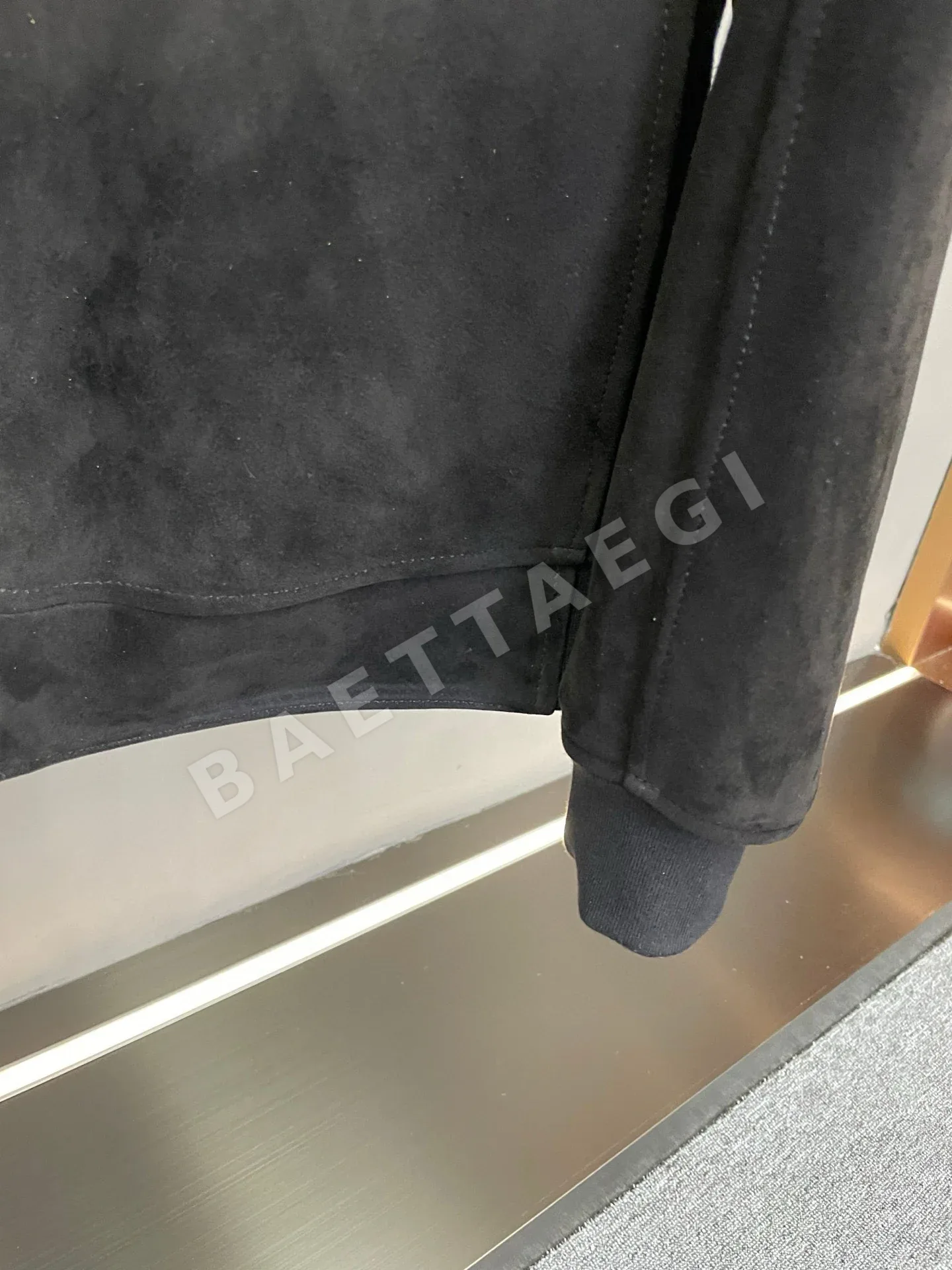 브루넬로쿠치넬리 스웨이드 램스킨 후드 자켓 상세 이미지 7