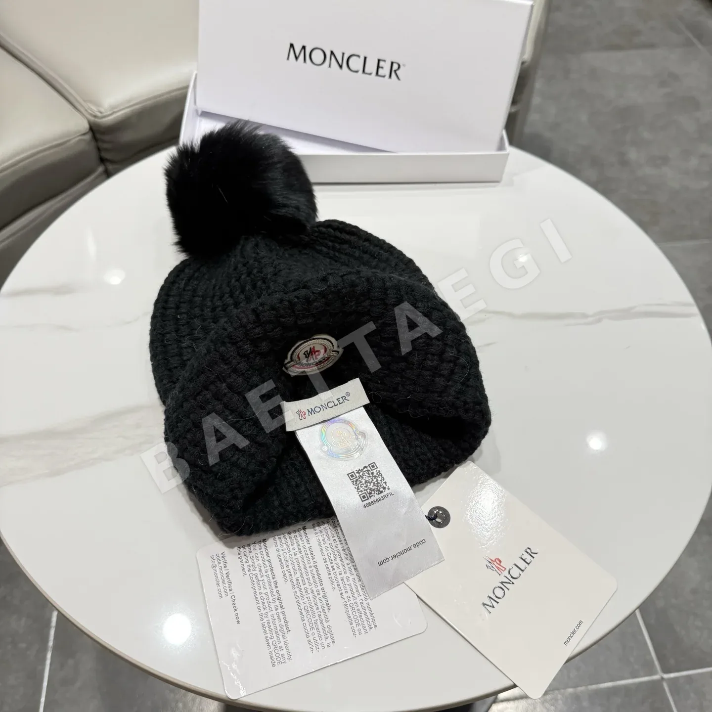 몽클레르 니트 모자 상세 이미지 9