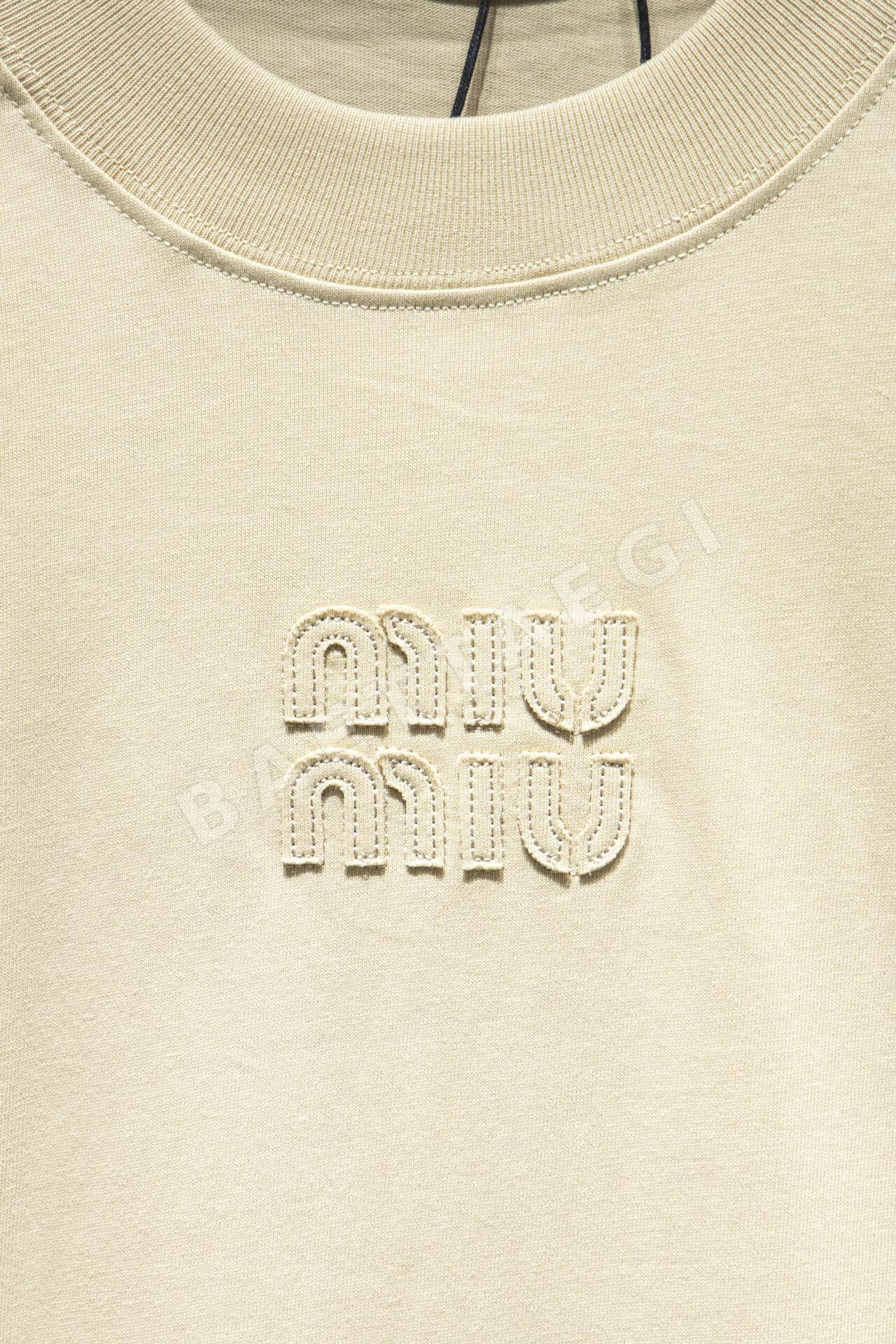 미우미우 여성 반팔 상세 이미지 5