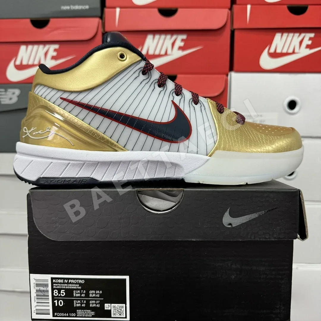 나이키 [GX] 코비 4 프로트로 FQ3544-100 201394 Nike Kobe 4 Protro Gold Medal ZK4