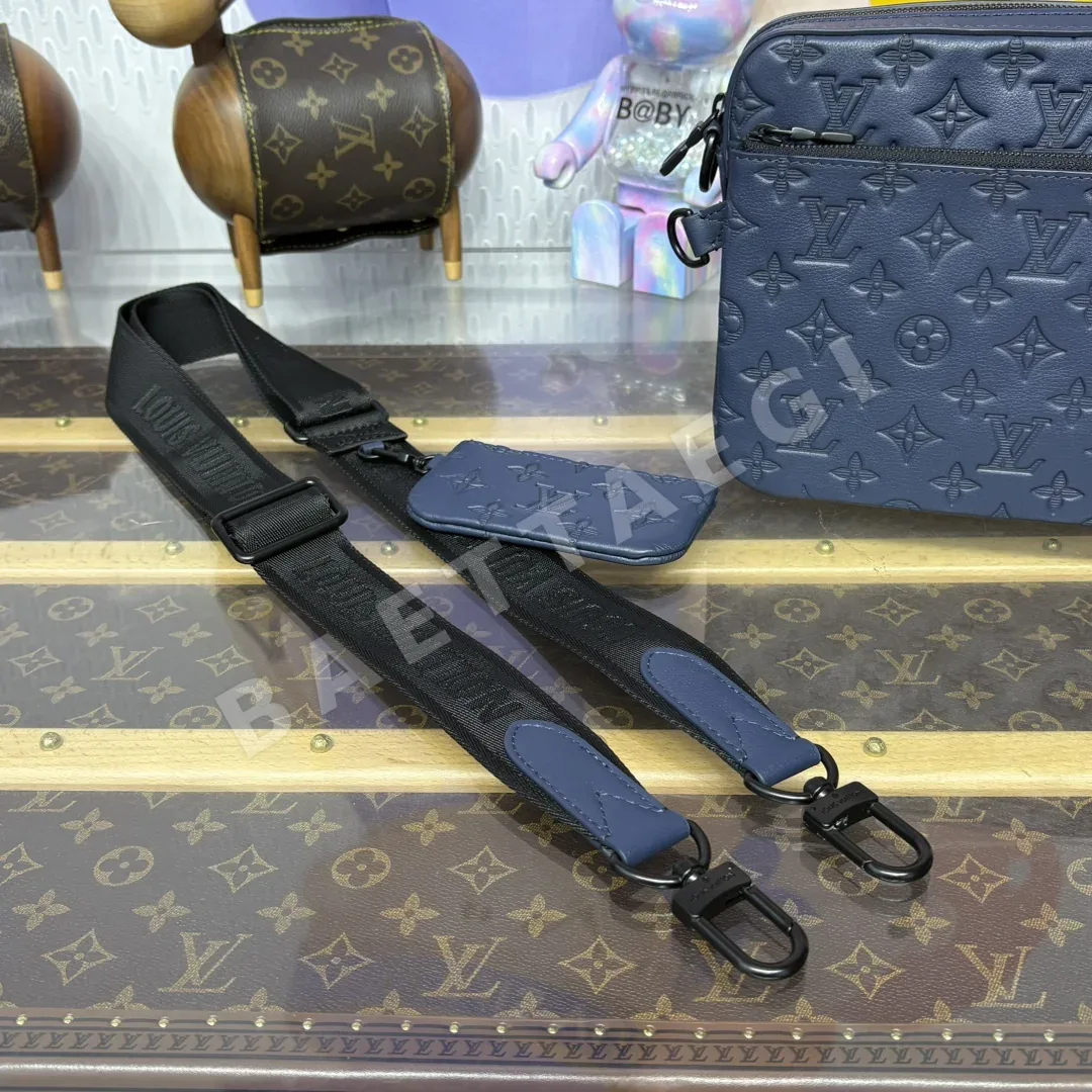 루이비통 모노그램 엠보 소가죽 트리오 메신저백 M46602 상세 이미지 9