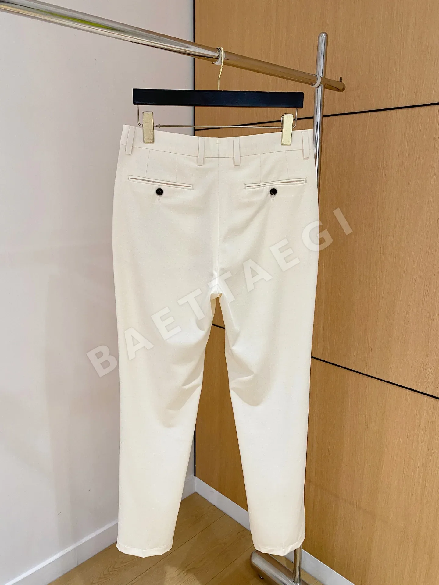 로로피아나 울 혼방 남성 바지 상세 이미지 8