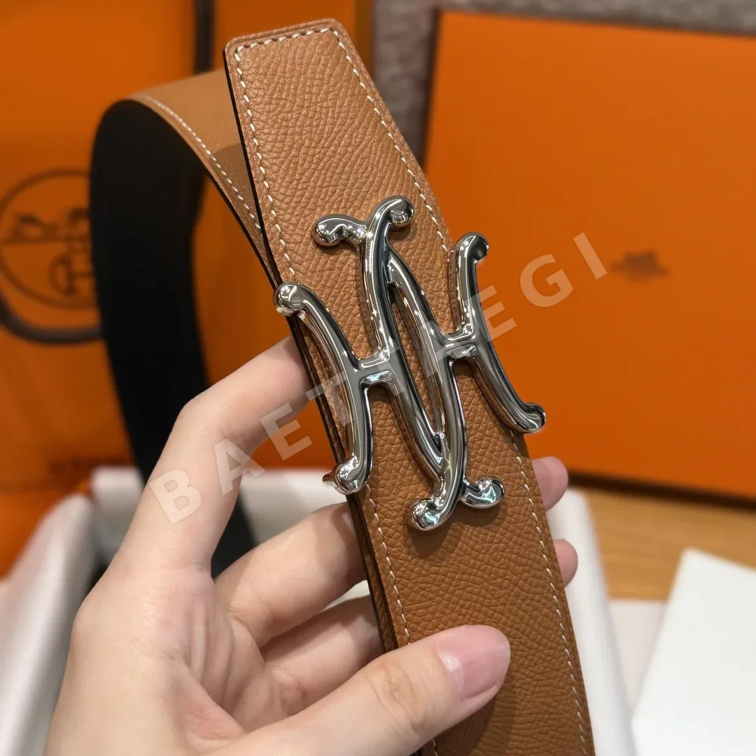 에르메스 리버시블 남성 벨트 상세 이미지 4