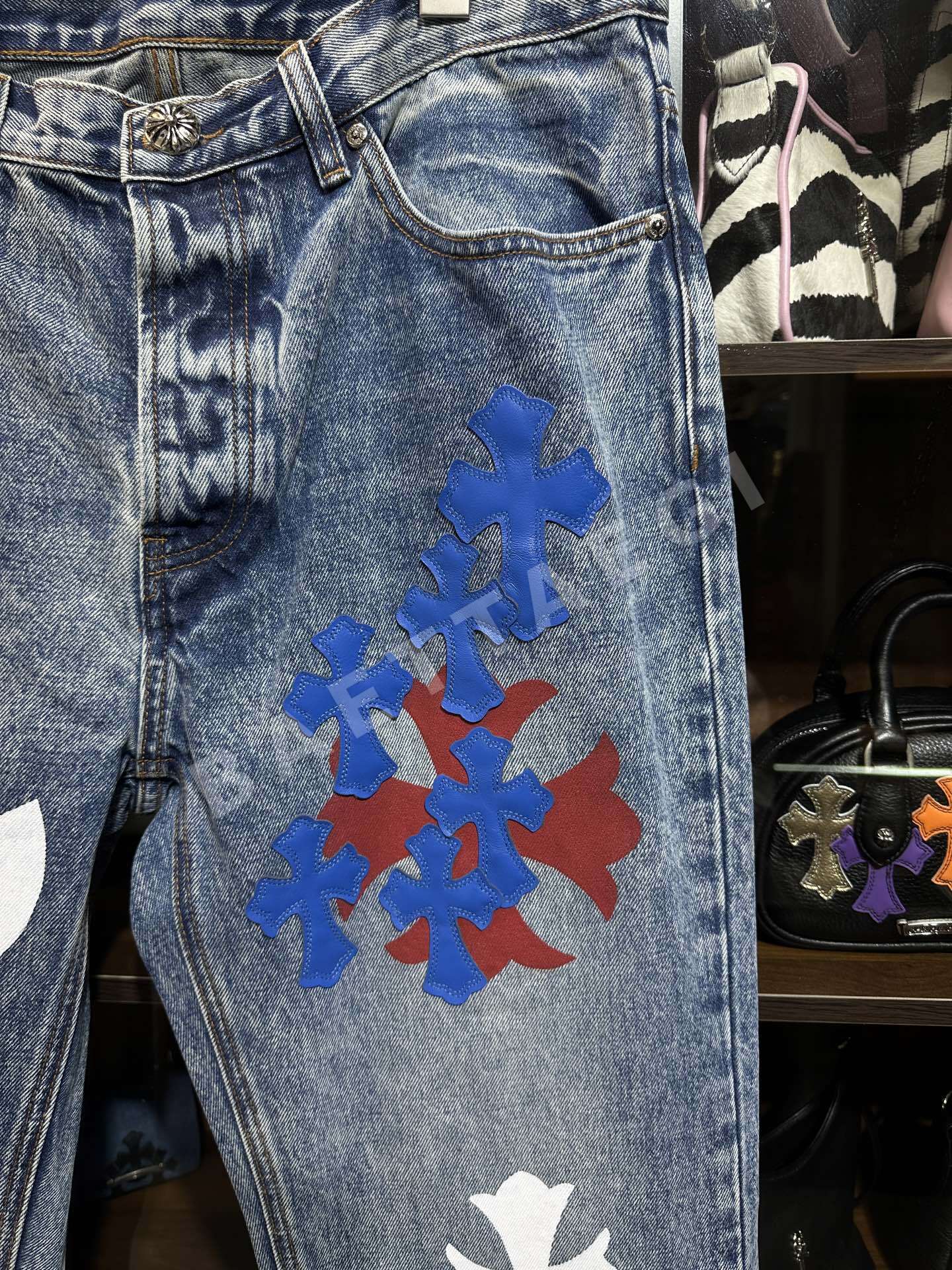 크롬하츠 남성 바지 164056 Chrome Hearts Pants 상세 이미지 4