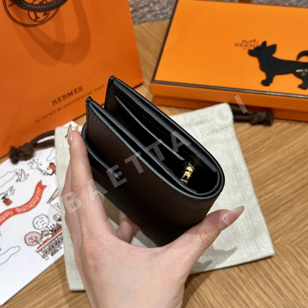 에르메스 베안 카드홀더 미니 앱송 가죽 지갑 상세 이미지 6