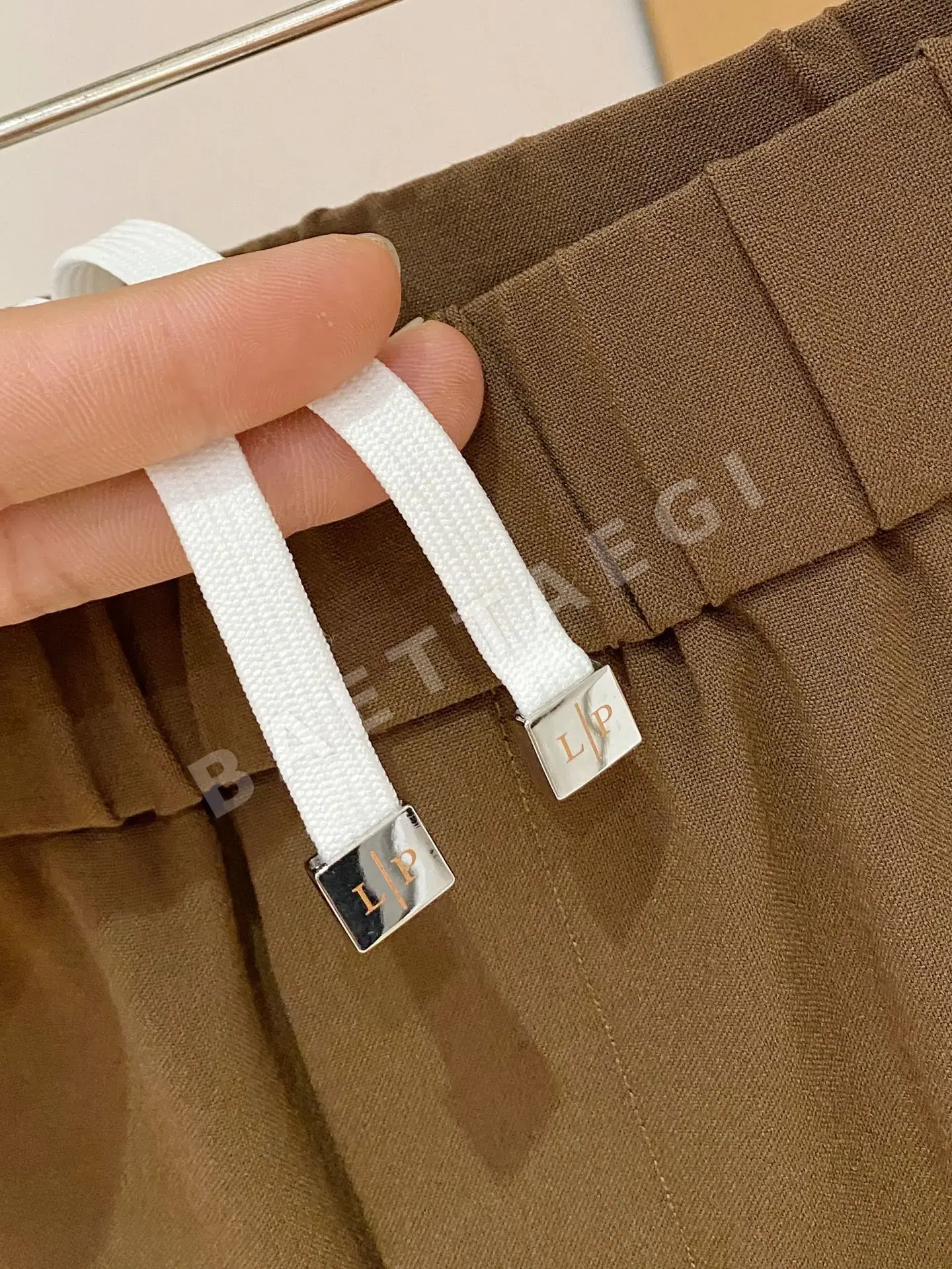 로로피아나 울 혼방 남성 바지 상세 이미지 6