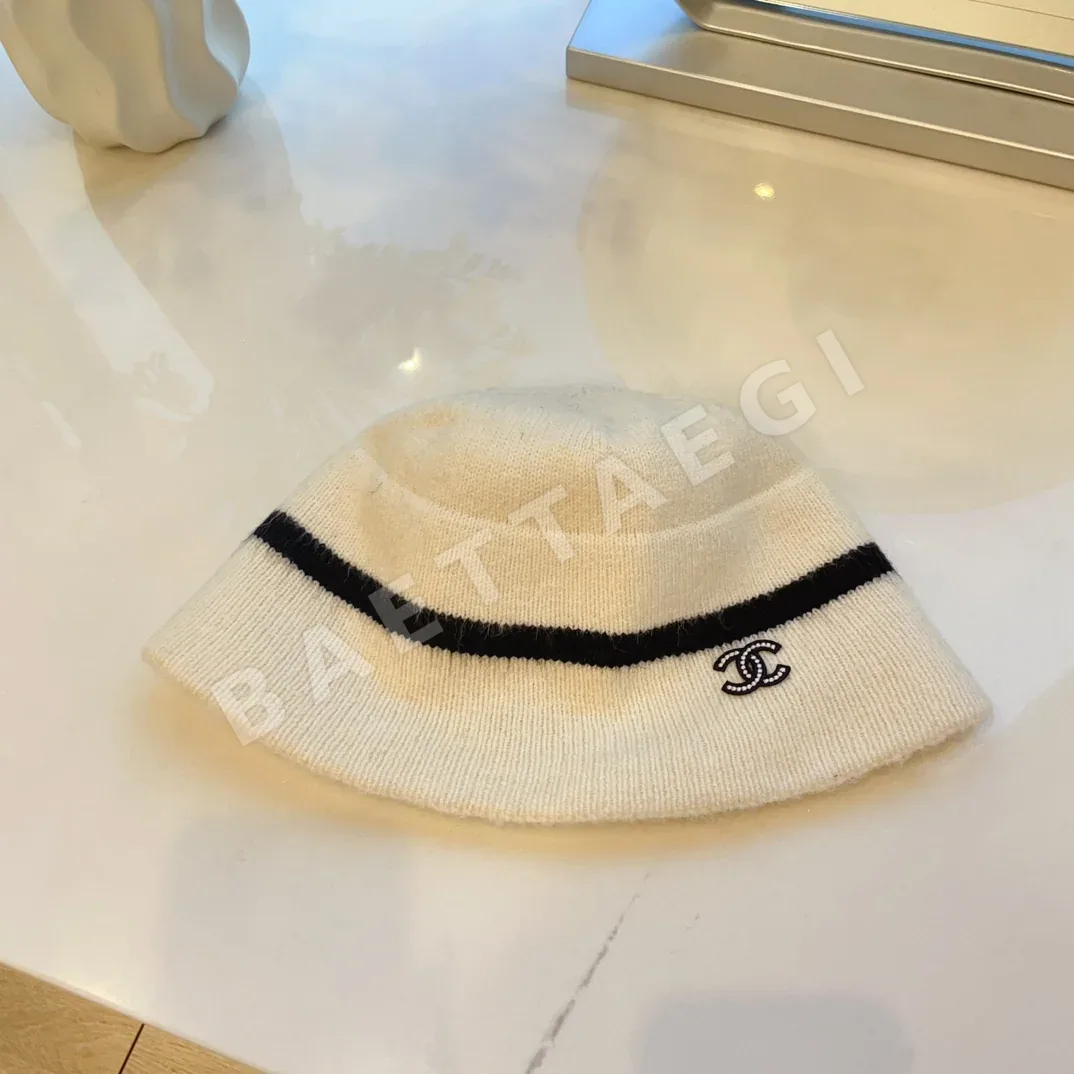 샤넬 진주 더블 브림 버킷햇 상세 이미지 7
