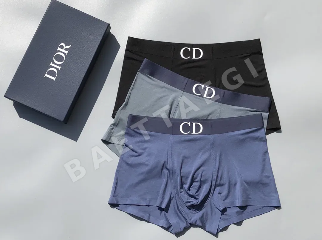 디올 모달 소재 남성 속옷 3매 세트 상세 이미지 3