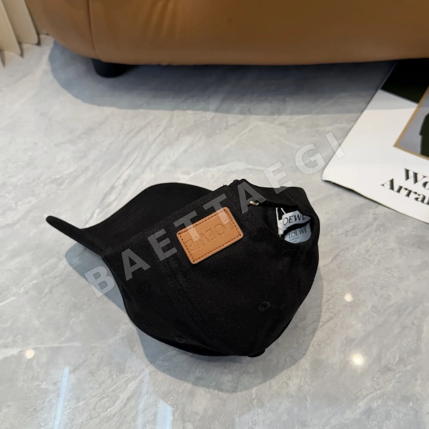 로에베 자수 베이스볼 캡 상세 이미지 3
