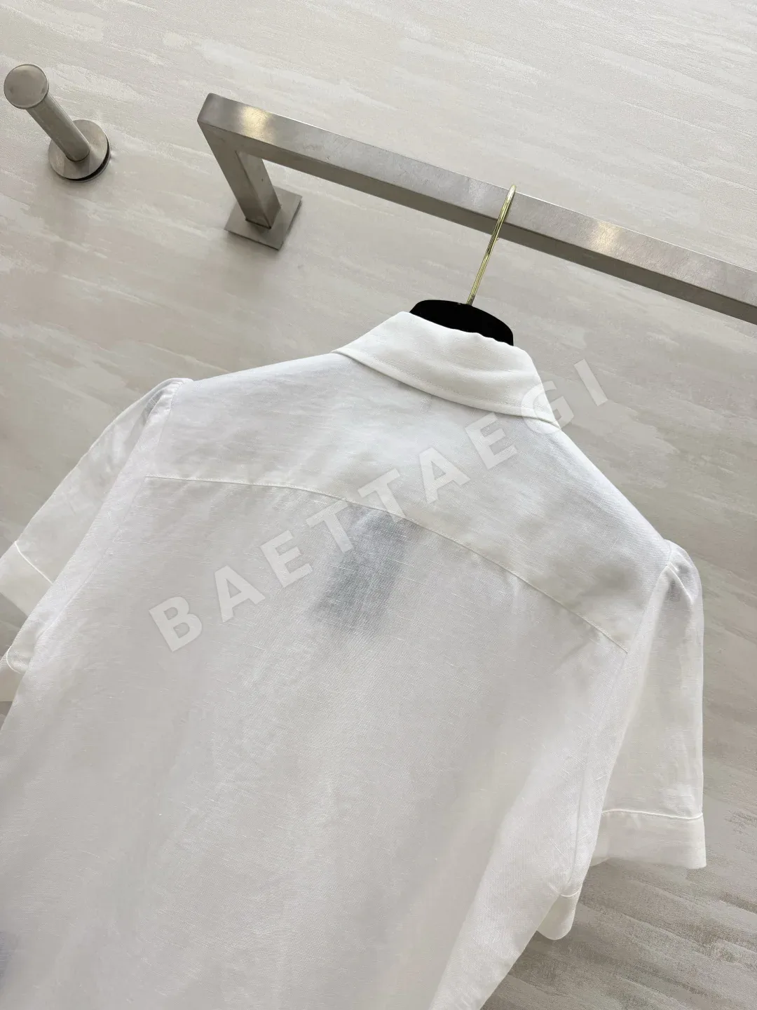 폴로 린넨 반소매 셔츠 여성의류 상세 이미지 8