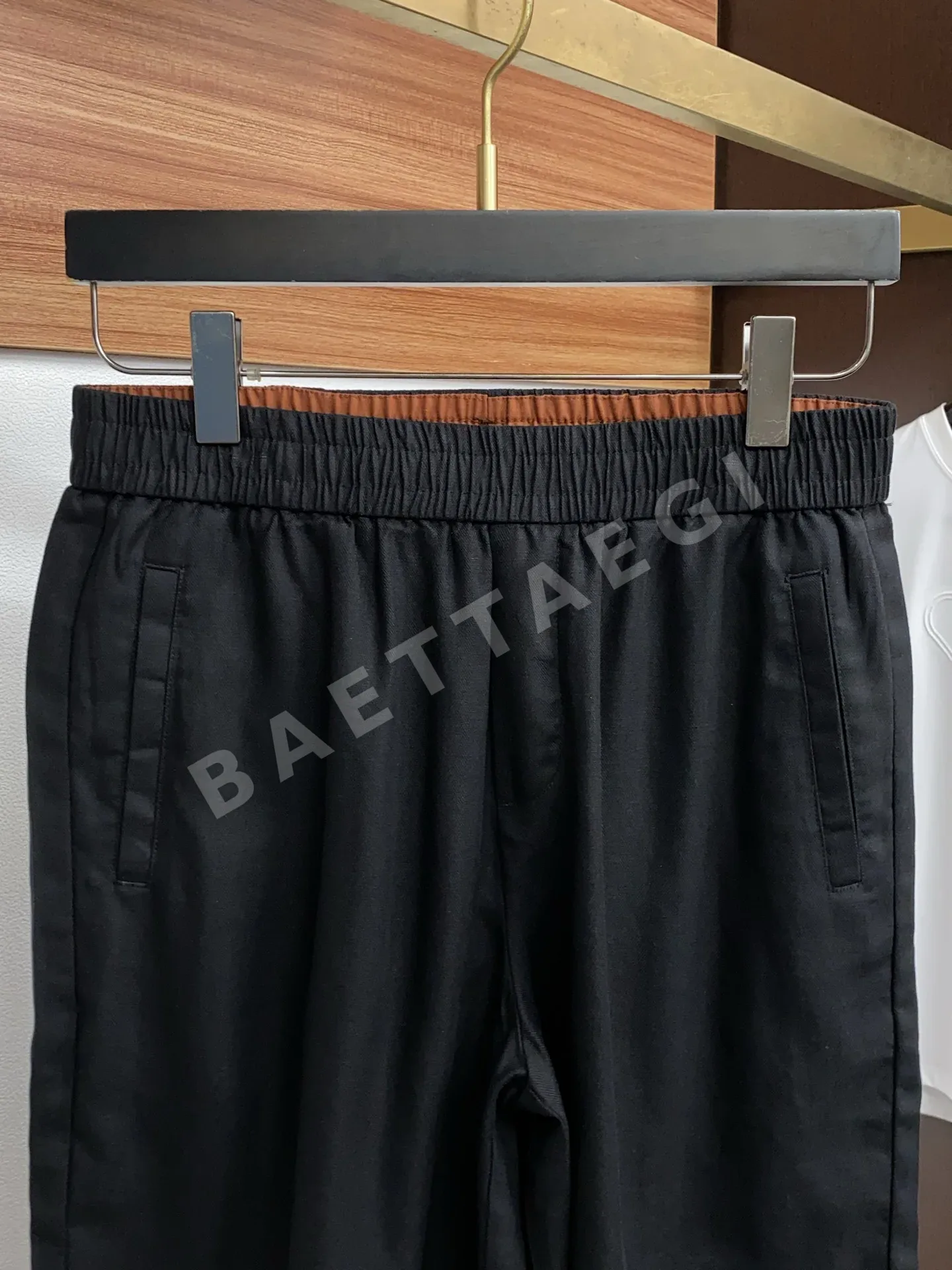 제냐 린넨 코튼 캐주얼 남성 반바지 상세 이미지 2