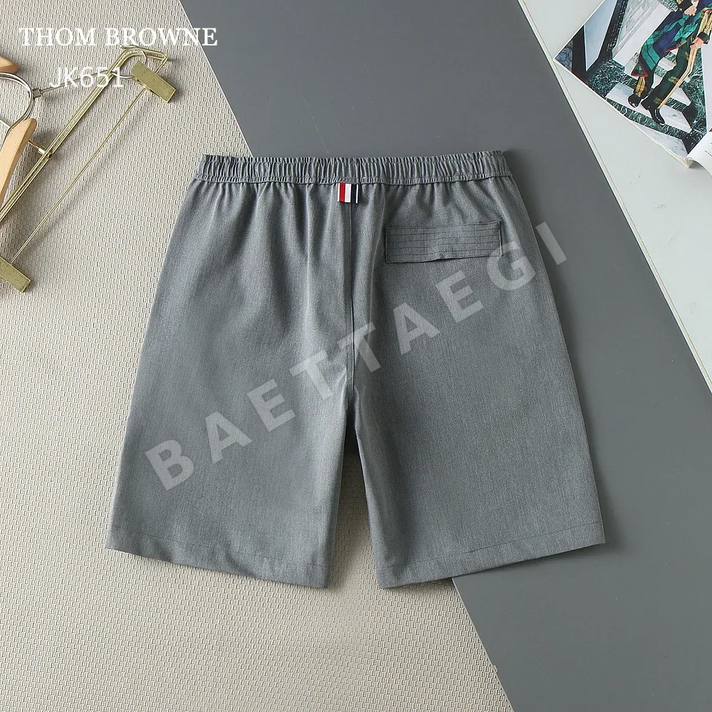 톰브라운 울 혼방 스트레이트 레그 반바지 상세 이미지 9