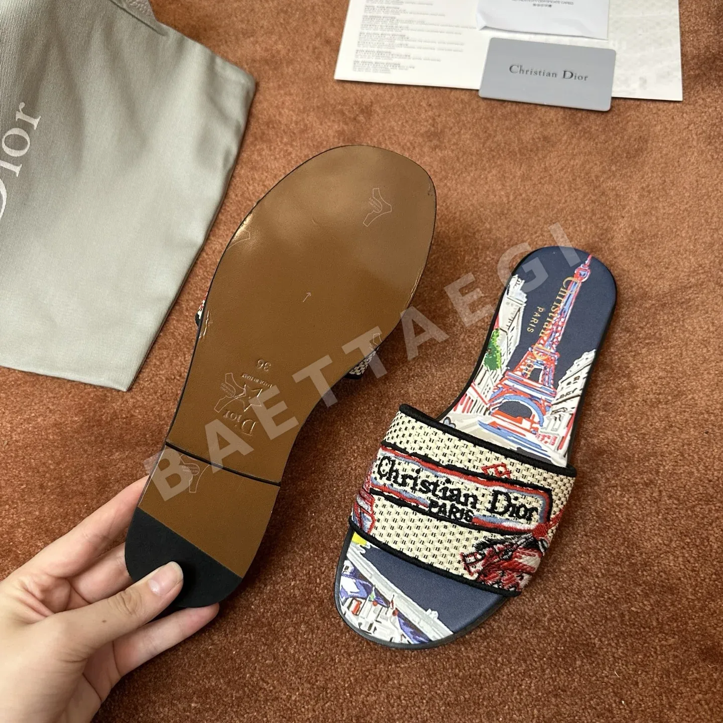디올 신발 상세 이미지 5