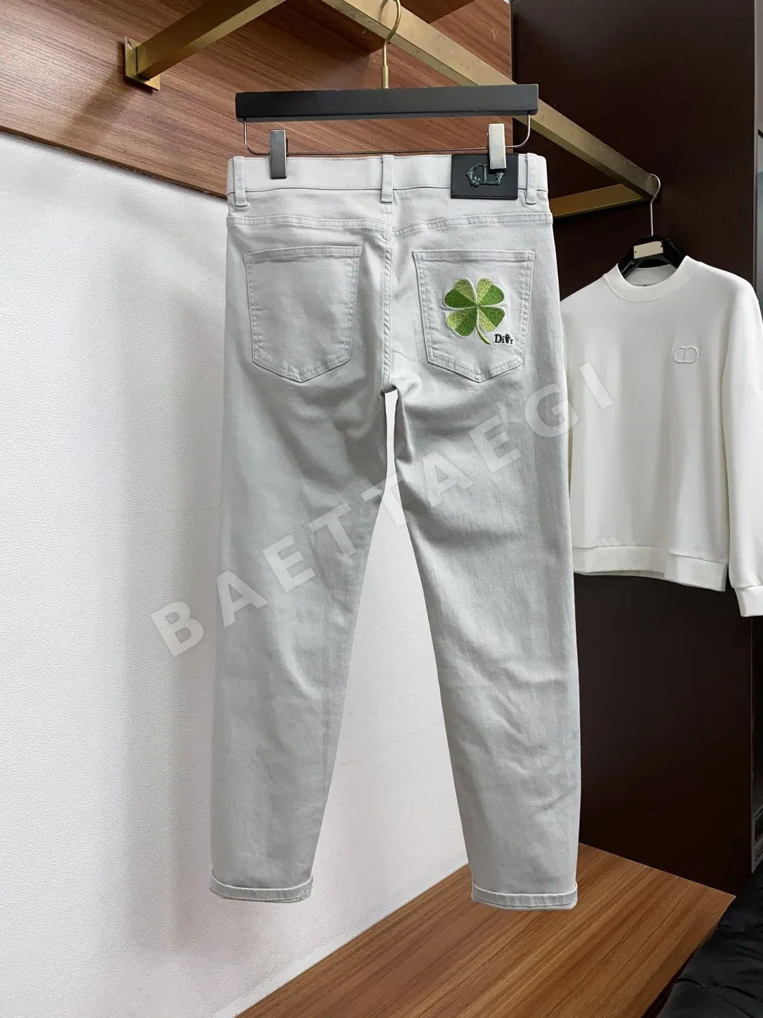 디올 남성 데님 바지 상세 이미지 9