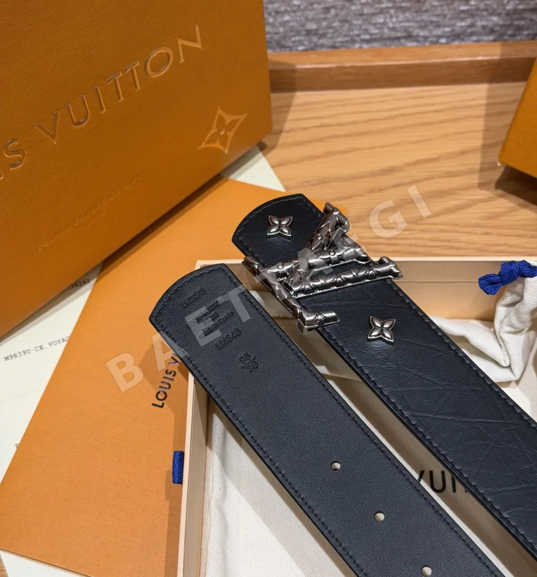 루이비통 LV 이니셜 모노그램 40mm 벨트 상세 이미지 7