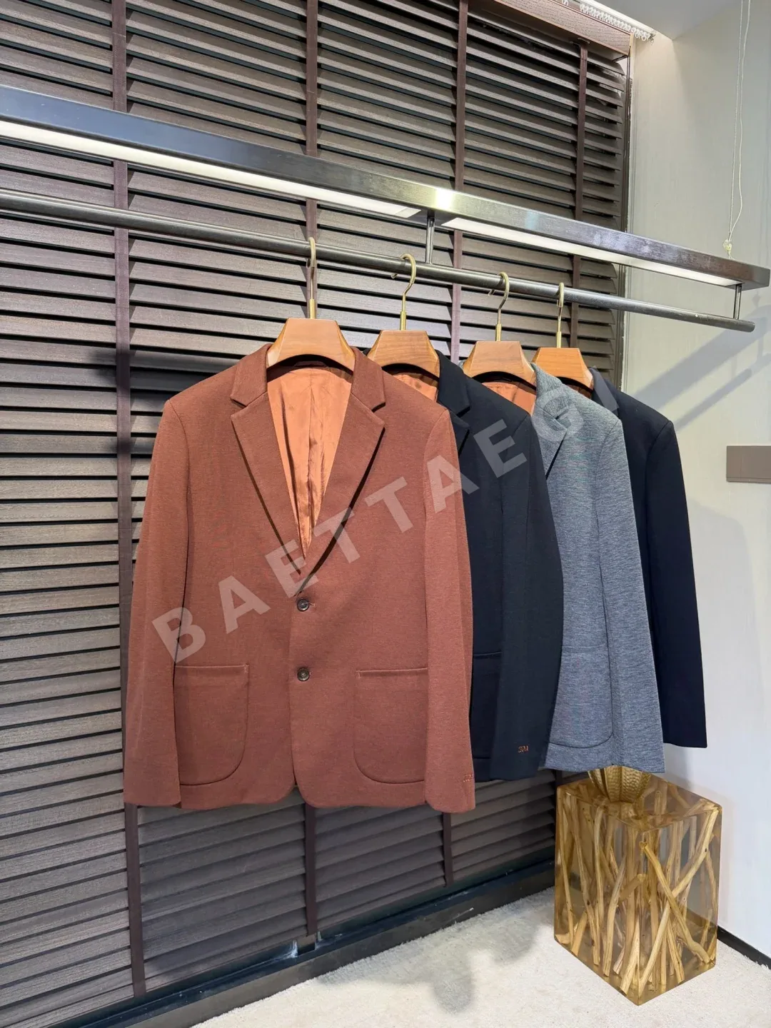 제냐 바스란 울 남성 자켓 상세 이미지 3