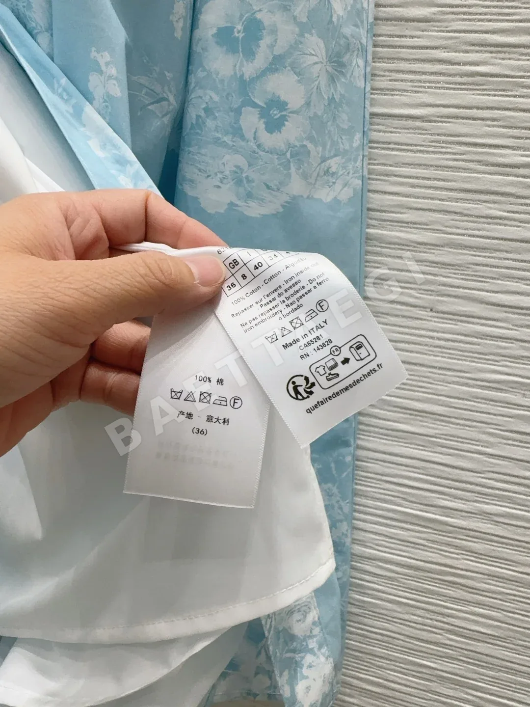 디올 슬립 드레스 여성 원피스 상세 이미지 7