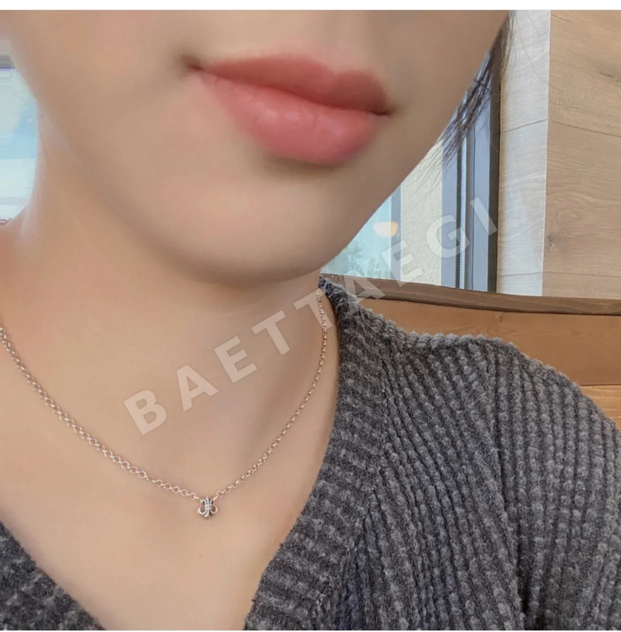 크롬하츠 스카우트 플라워 롤 체인 목걸이 상세 이미지 7