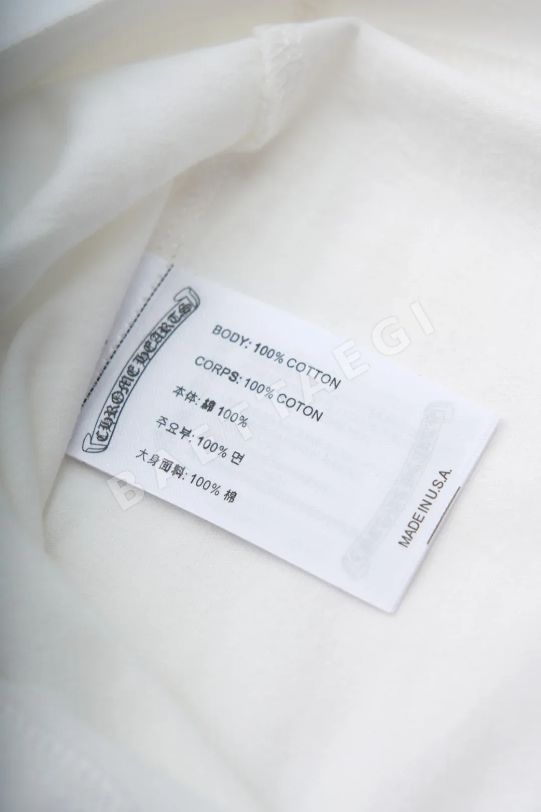 크롬하츠 남성 반팔 티셔츠 상세 이미지 7