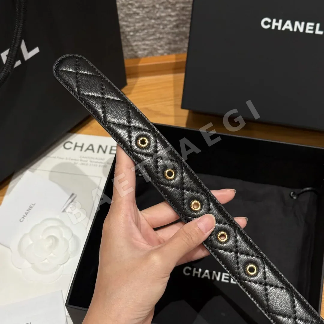 샤넬 램스킨 더블 C 메탈 벨트 상세 이미지 7