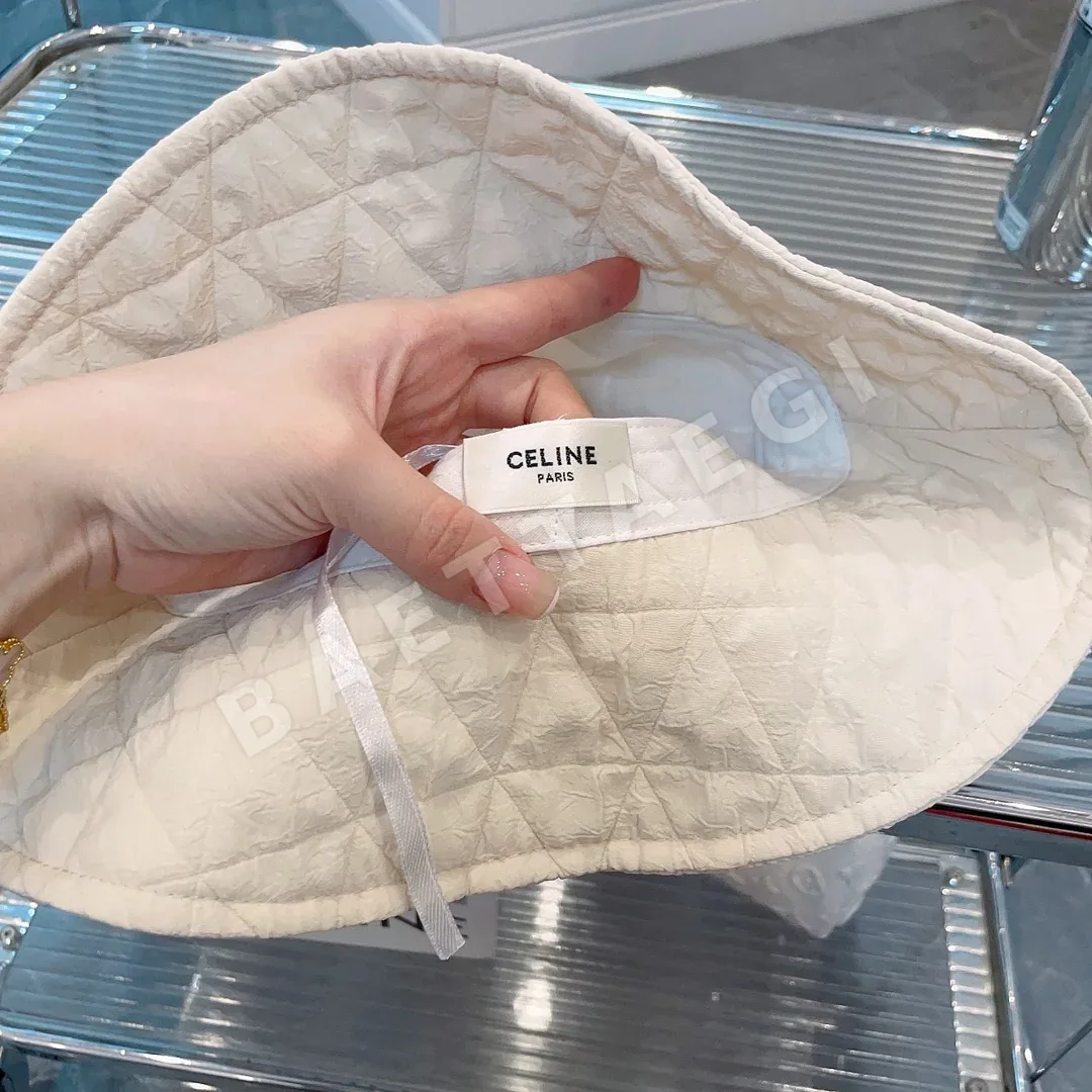 셀린느 시폰 퀼팅 피셔맨 햇 상세 이미지 9