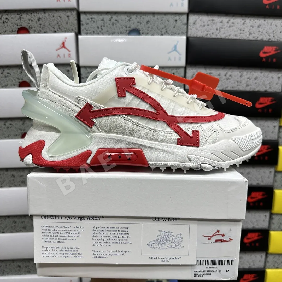 오프화이트 오디세이 2000 2000 화이트 레드 202465 Off White Odsy-2000 2000