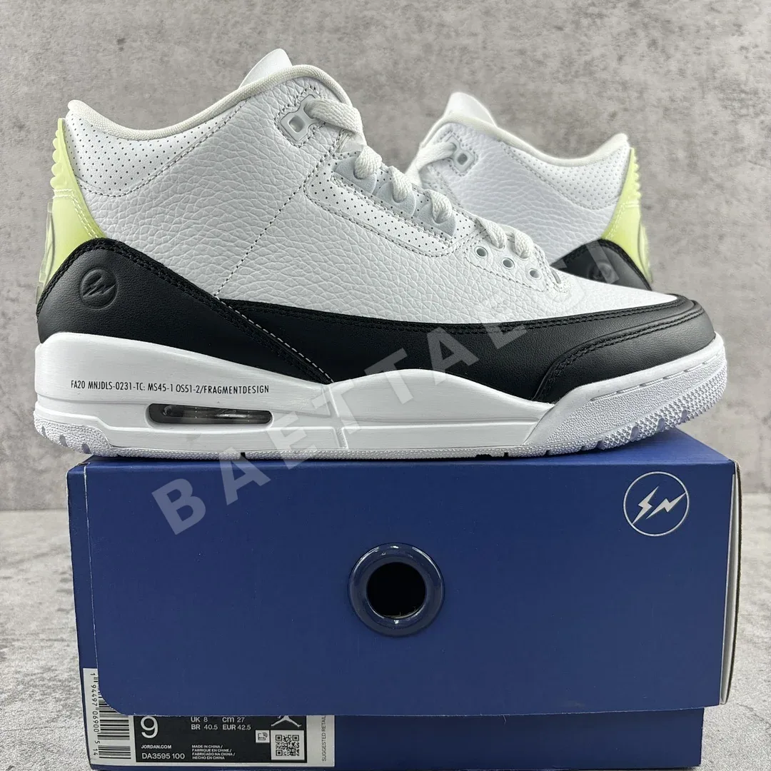 나이키 [GX] 조던 3 레트로 DA3595-100 201344 Nike Jordan 3 Retro Fragment