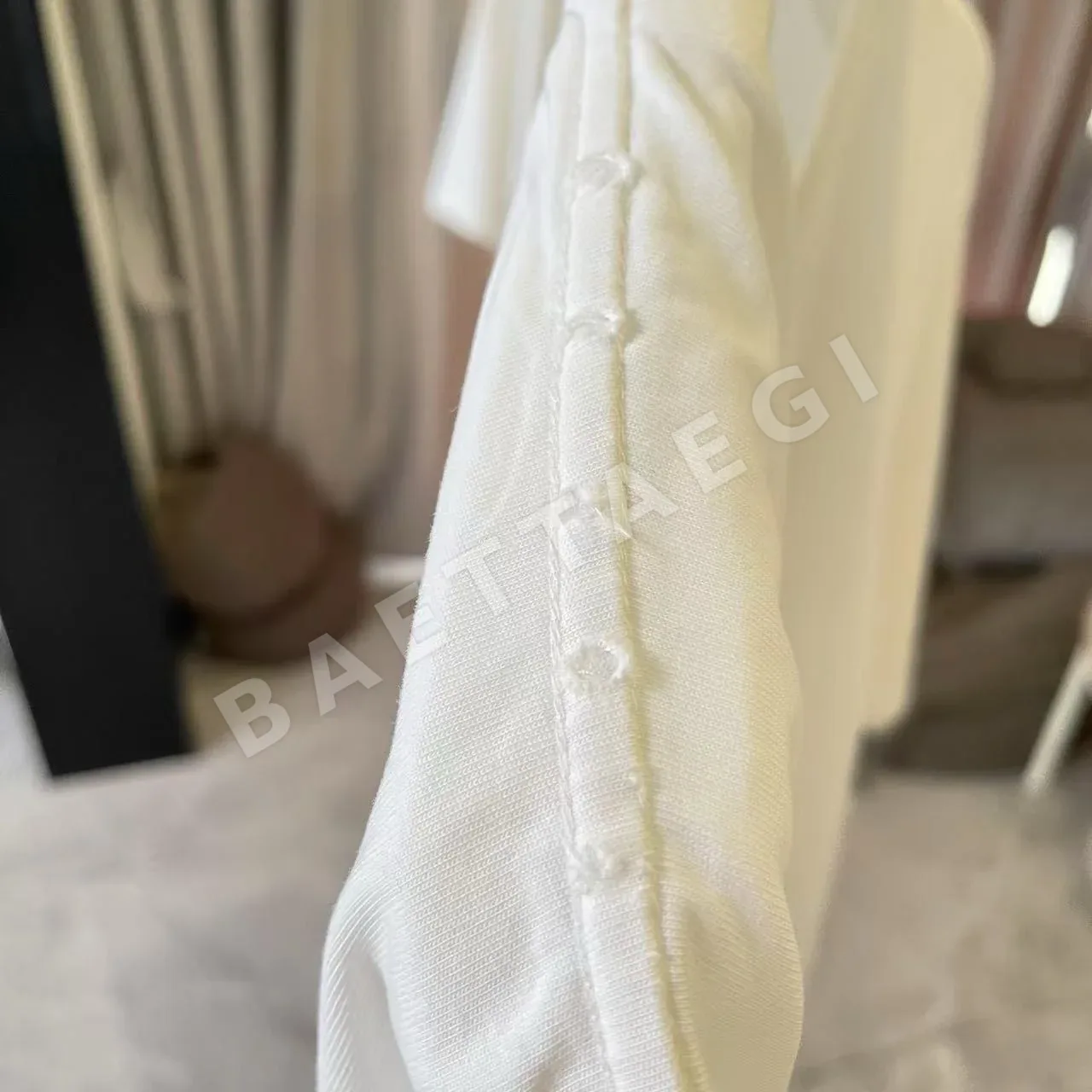 마르지엘라 워시 가공 데미지 반팔 티셔츠 상세 이미지 5
