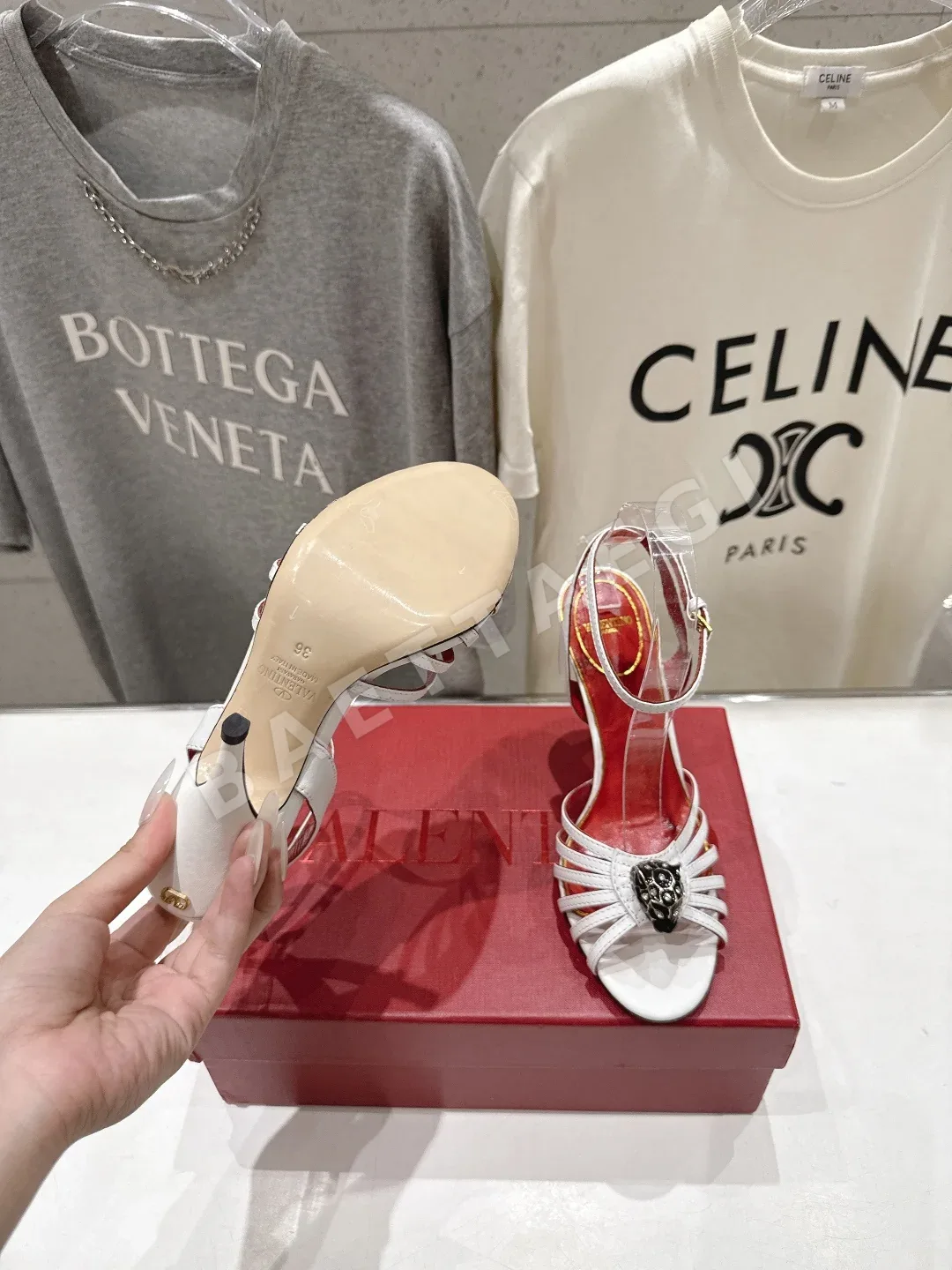 발렌티노 하이힐 샌들 상세 이미지 9