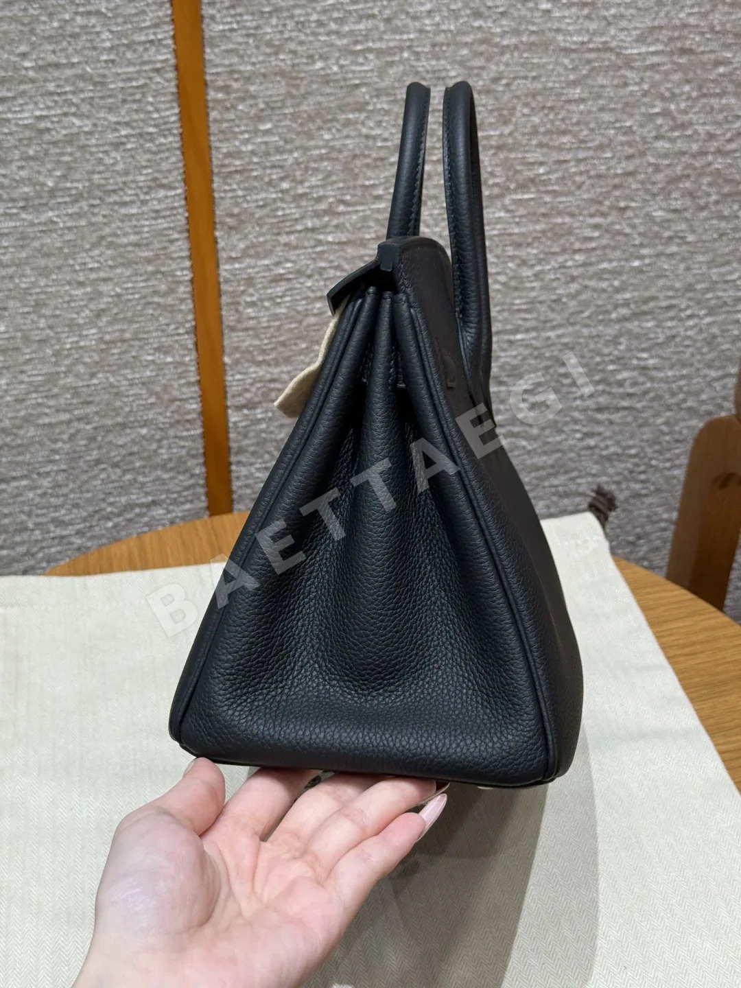 에르메스 버킨 25 토고 가죽 가방 상세 이미지 4