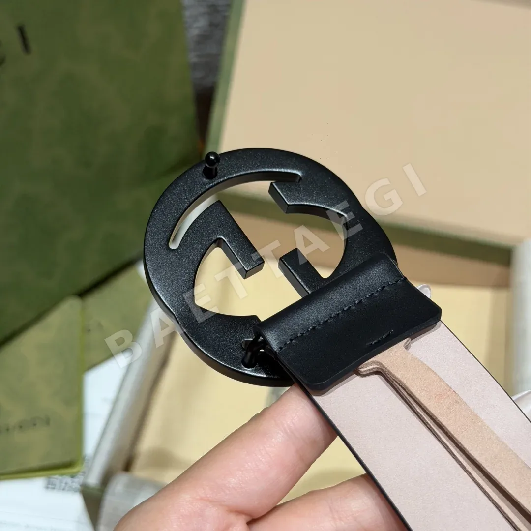 구찌 인터로킹 G 가죽 벨트 40mm 상세 이미지 6