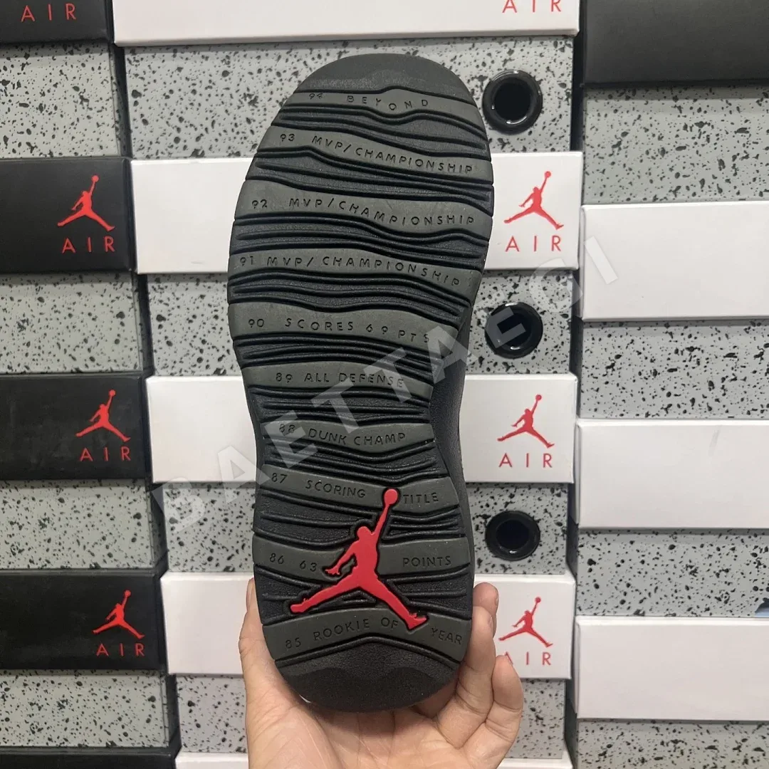 나이키 [GX] 조던 10 레트로 그레이 HJ6779-001 201356 Nike Jordan 10 Retro Shadow 상세 이미지 4